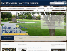 Tablet Screenshot of cs.bluecc.edu